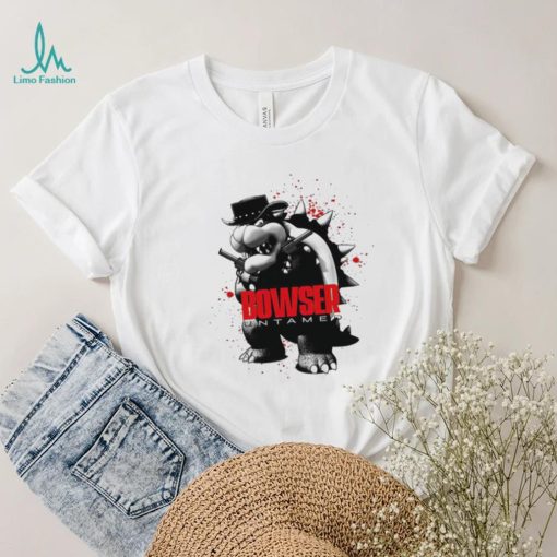 Bowser untamed Super Mario shirt