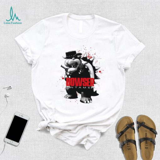 Bowser untamed Super Mario shirt
