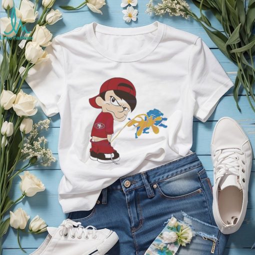 Boy San Francisco 49ers Piss On Detroit Lions Shirt
