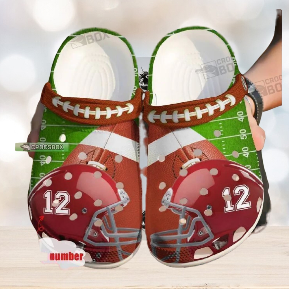 Boys Football Crocs Gift For Football Players Boys Football Crocs Gift For Football Players