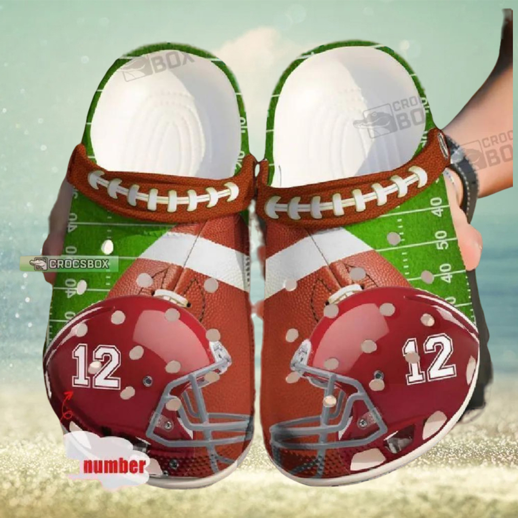 Boys Football Crocs Gift For Football Players Boys Football Crocs Gift For Football Players