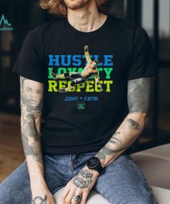 Boys John Cena Shirt Hustle, Loyalty & Respect Superstar Tee