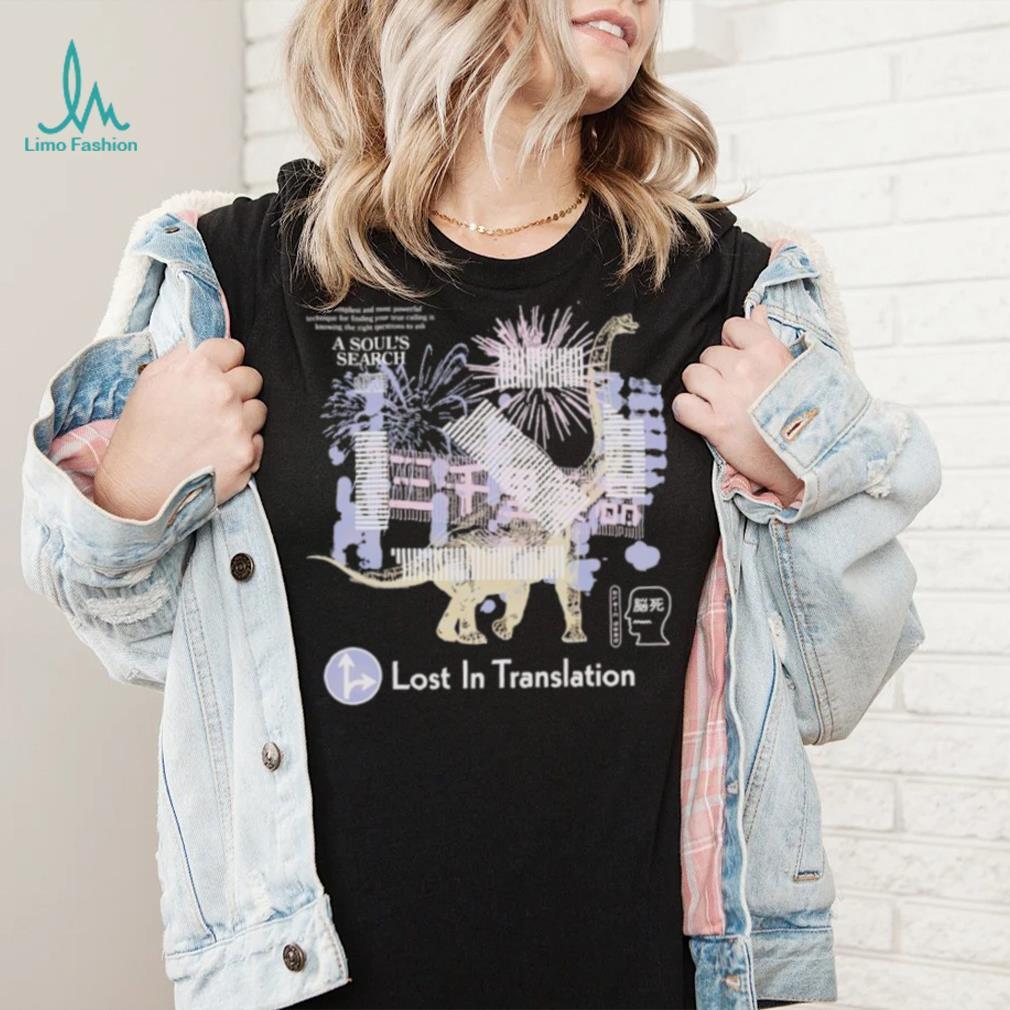 Brain Dead x Lost In Translation Dinosaur shirt Brain Dead x Lost In Translation Dinosaur shirt