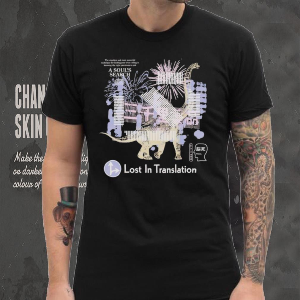 Brain Dead x Lost In Translation Dinosaur shirt Brain Dead x Lost In Translation Dinosaur shirt