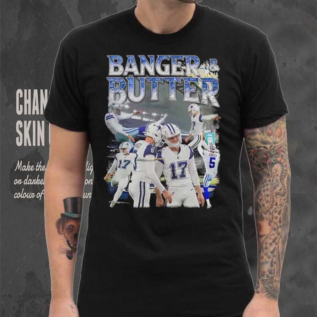 Brandon Aubrey Bryan Anger Banger Butter Shirt Brandon Aubrey Bryan Anger Banger Butter Shirt