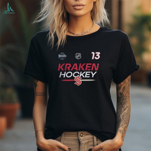 Brandon Tanev 13 Seattle Kraken 2024 NHL Winter Classic Authentic Pro Name Number Shirt
