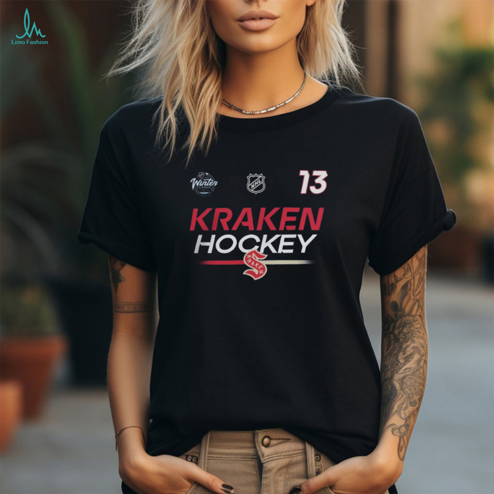 Brandon Tanev 13 Seattle Kraken 2024 NHL Winter Classic Authentic Pro Name Number Shirt Brandon Tanev 13 Seattle Kraken 2024 NHL Winter Classic Authentic Pro Name Number Shirt