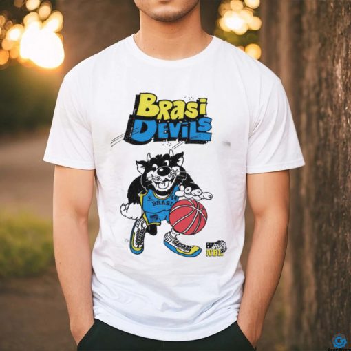 Brasi Devils Slam Dunk Basketball T shirt