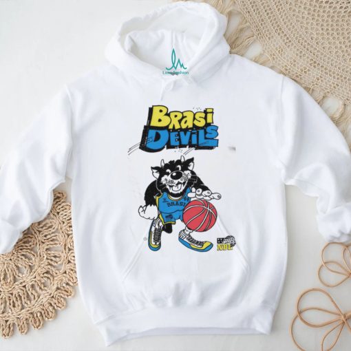 Brasi Devils Slam Dunk Basketball T shirt