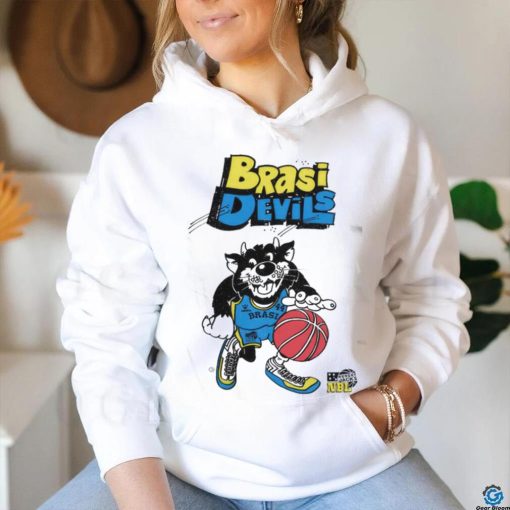 Brasi Devils Slam Dunk Basketball T shirt