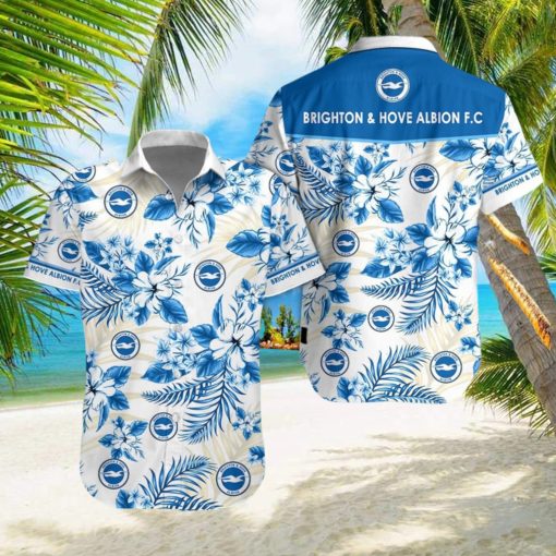 Brighton & Hove Albion Football Club 3D Hawaiian Shirt