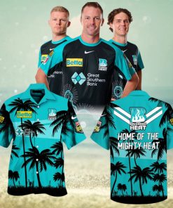 Brisbane Heat Home Of The Mighty Heat Hawaiian Shirt And Short