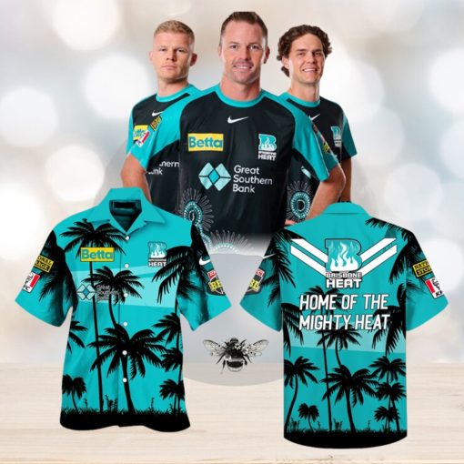 Brisbane Heat Home Of The Mighty Heat Hawaiian Shirt And Short