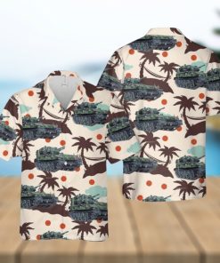 British Army CVR(T) FV101 Scorpion Aloha Hawaiian Shirt