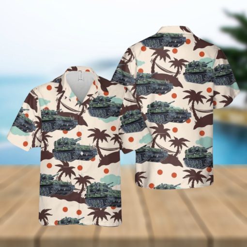 British Army CVR(T) FV101 Scorpion Aloha Hawaiian Shirt