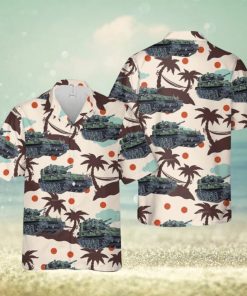 British Army CVR(T) FV101 Scorpion Aloha Hawaiian Shirt