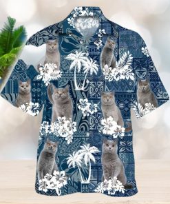 British Shorthair Hawaiian Shirt Cat Aloha Shirt For Men Women Beach