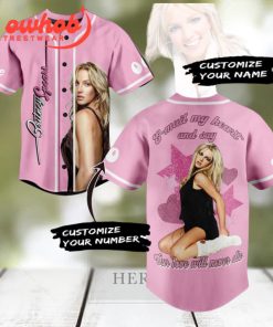 Britney Spears Valentine Personalized Baseball Jersey