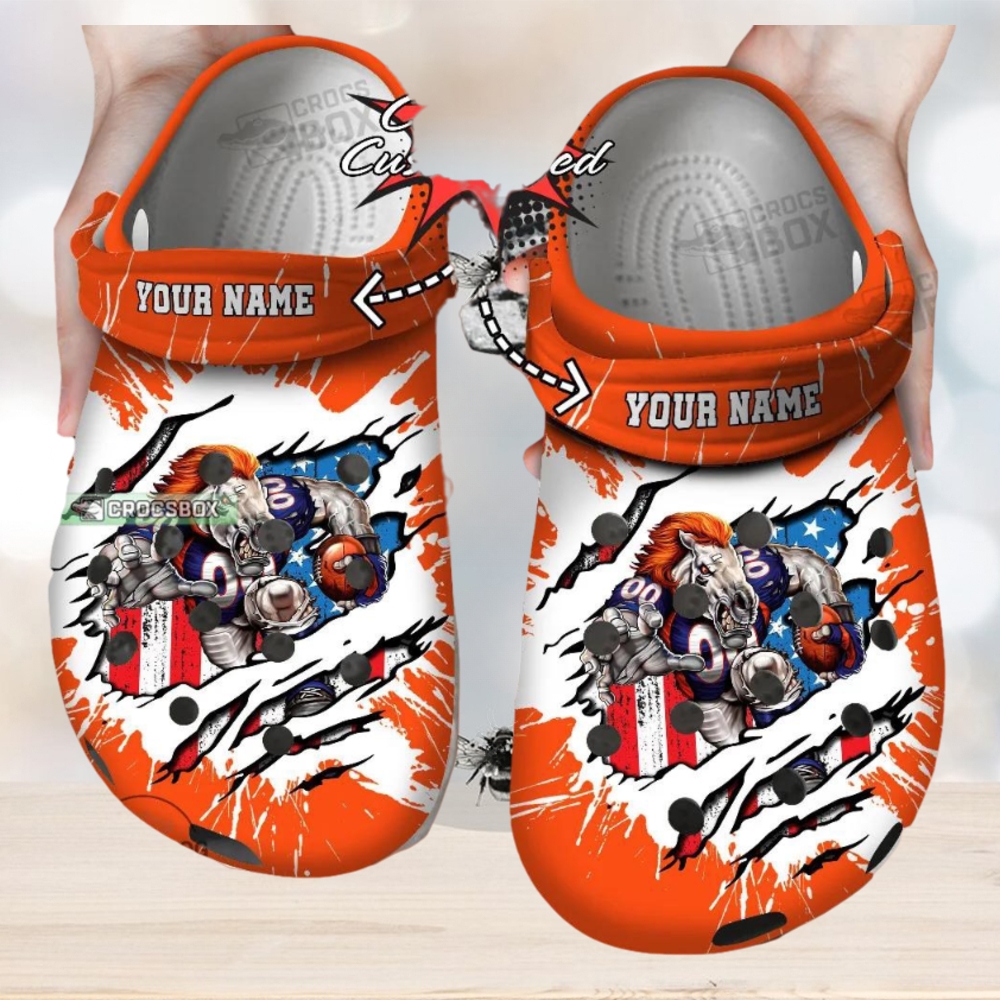 Broncos Mascot Crocs Broncos Die Hard Fans Crocs Shoes Broncos Mascot Crocs Broncos Die Hard Fans Crocs Shoes