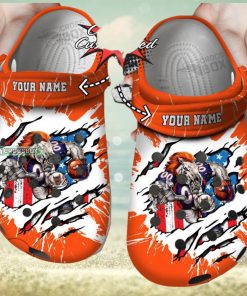 Broncos Mascot Crocs Broncos Die Hard Fans Crocs Shoes