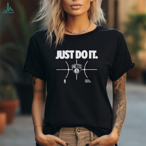Brooklyn Nets Just Do It Logo 2024 Shirt