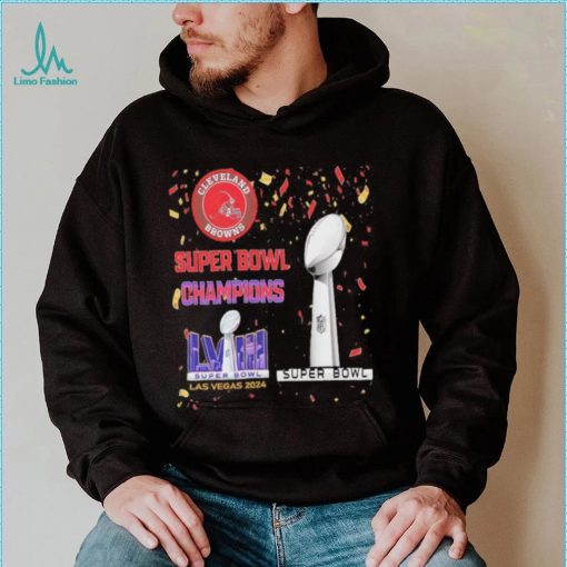 Browns Super Bowl Champions LVIII Las Vegas 2024 Shirt
