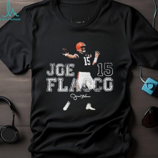 Browns joe flacco 15 art graphic 2024 shirt