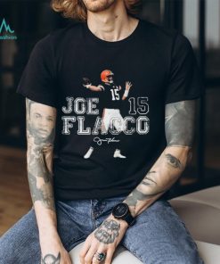 Browns joe flacco 15 art graphic 2024 shirt