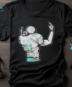 Bryan Cox 51 Miami Dolphins Middle Finger 2 Little Birds T shirt