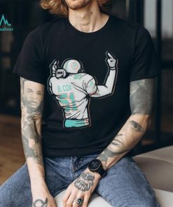 Bryan Cox 51 Miami Dolphins Middle Finger 2 Little Birds T shirt