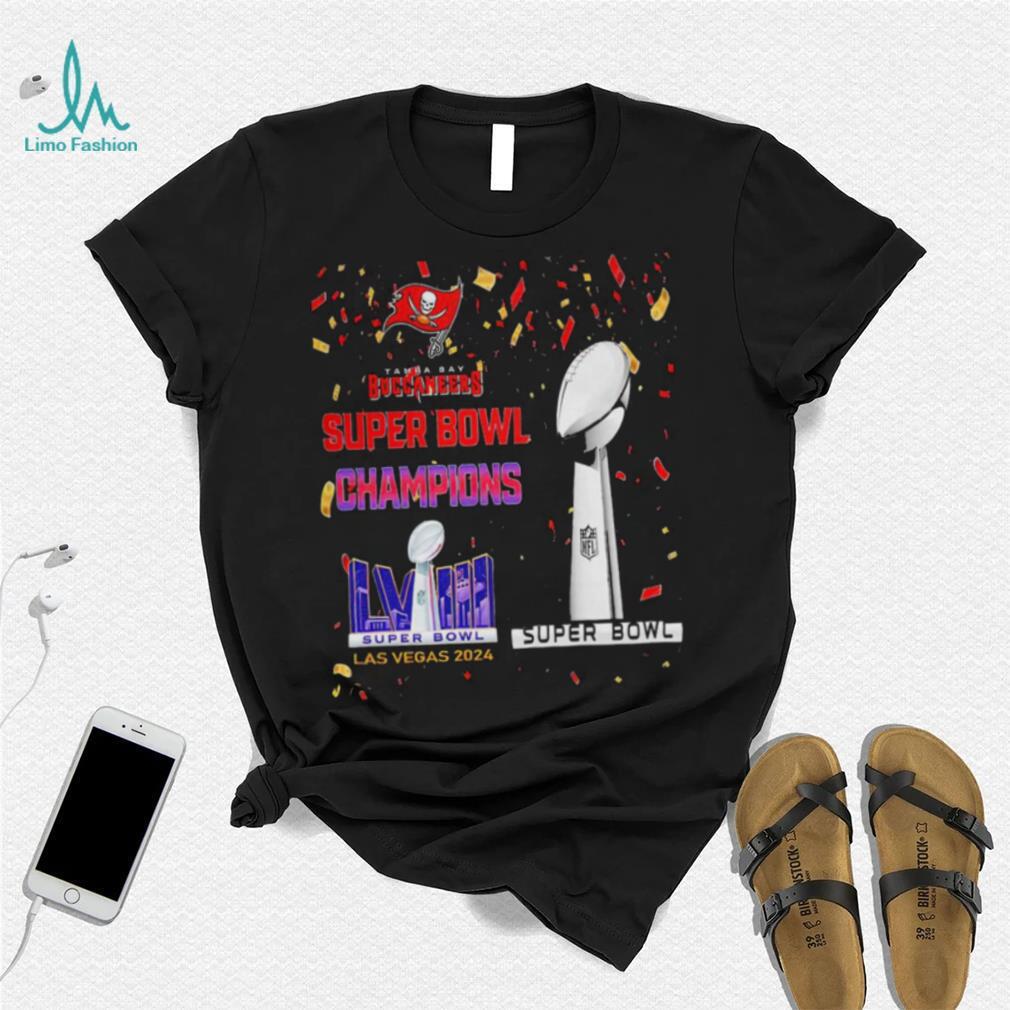Buccaneers Super Bowl Champions LVIII Las Vegas 2024 Shirt Buccaneers Super Bowl Champions LVIII Las Vegas 2024 Shirt