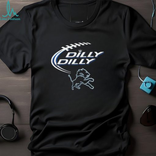 Bud Light Dilly Dilly Detroit Lions Neon Light Style T Shirt
