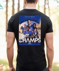 Buffalo Bills 2023 AFC East Champions Four Straight NFL Playoffs Shirt