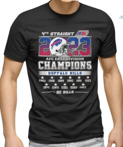 Buffalo Bills 2023 Afc East Division Champions 1980 2023 Shirt