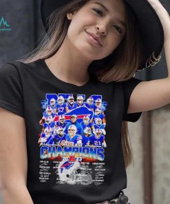 Buffalo Bills AFC East Champions 2023 Fan signatures shirt