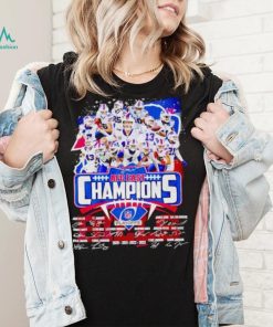 Buffalo Bills AFC East Champions signatures shirt, hoodie, sweater, long sleeve and tank top Buffalo Bills AFC East Champions signatures shirt