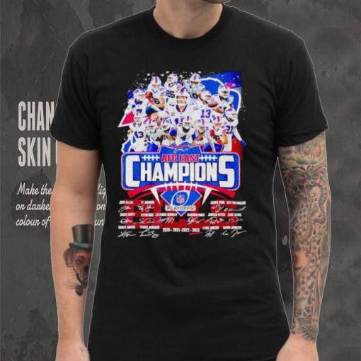 Buffalo Bills AFC East Champions signatures shirt