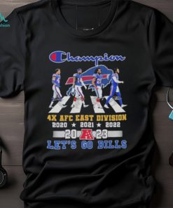 Buffalo Bills Abbey Road Champion AFC East Division NFL Shirt, hoodie, sweater, long sleeve and tank top Buffalo Bills Abbey Road Champion AFC East Division NFL Shirt