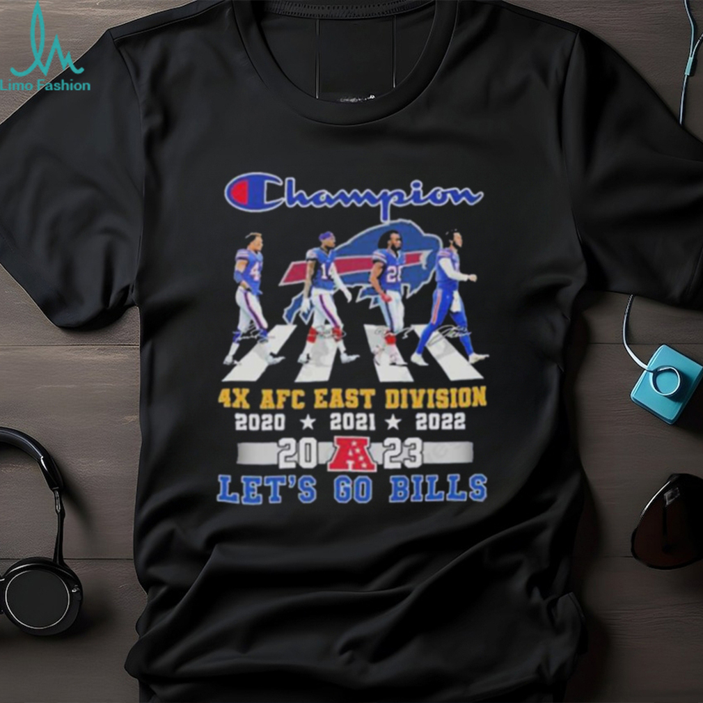 Buffalo Bills Abbey Road Champion AFC East Division NFL Shirt Buffalo Bills Abbey Road Champion AFC East Division NFL Shirt
