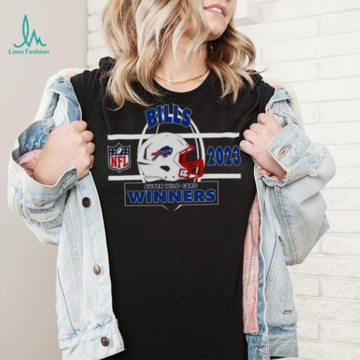 Buffalo Bills Afc Super Wild Card Champions Season 2023 2024 Nfl Divisional Helmet Winners T shirt