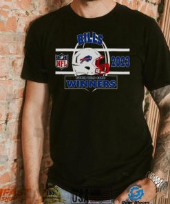 Buffalo Bills Afc Super Wild Card Champions Season 2023 2024 Nfl Divisional Helmet Winners T shirt