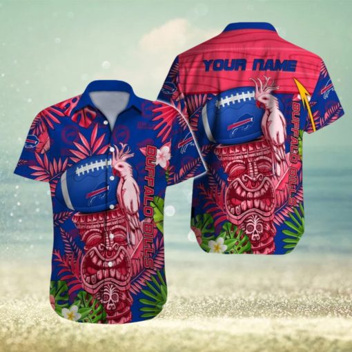 Buffalo Bills Amazon pattern Custom Name Hawaiian Shirt Best Gift For Fan