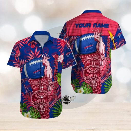 Buffalo Bills Amazon pattern Custom Name Hawaiian Shirt Best Gift For Fan