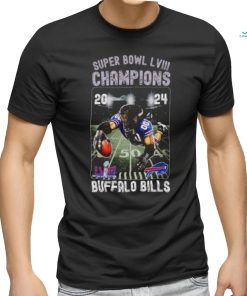 Buffalo Bills Champions Super Bowl LVIII 2024 Shirt