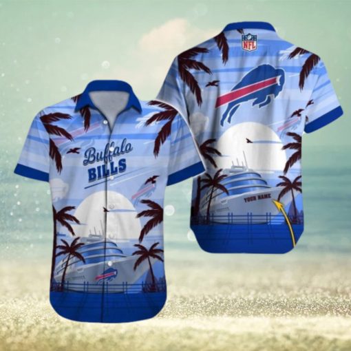 Buffalo Bills Custom Name Hawaiian Shirt Impressive Gift For Men And Women Fans