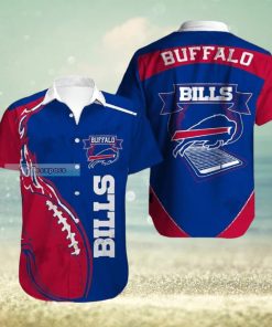 Buffalo Bills Flaming Ball Hawaiian Shirt