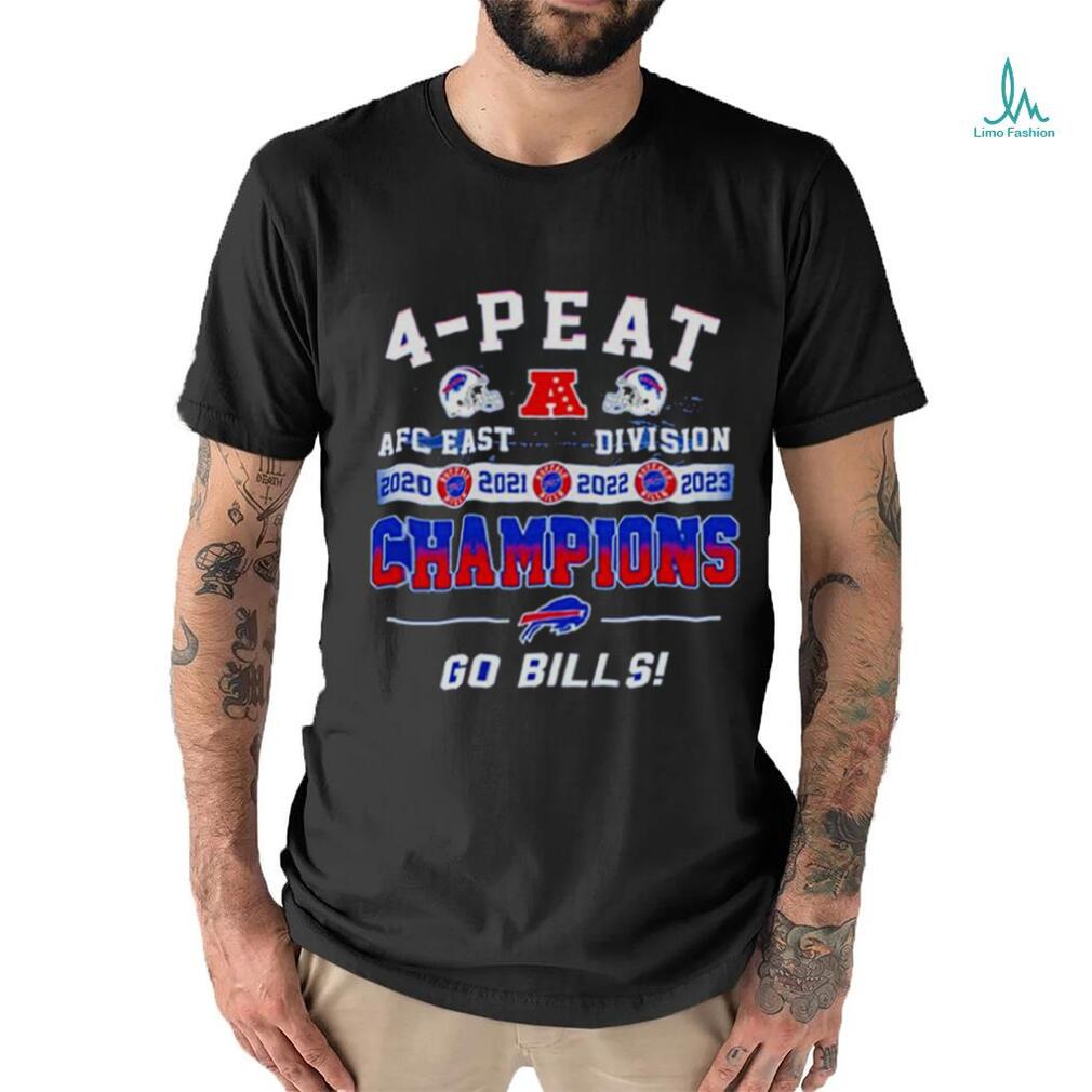 Buffalo Bills Go Bills 4 Peat Afc East Division Champions 2020 2021 2022 2023 Shirt Buffalo Bills Go Bills 4 Peat Afc East Division Champions 2020 2021 2022 2023 Shirt