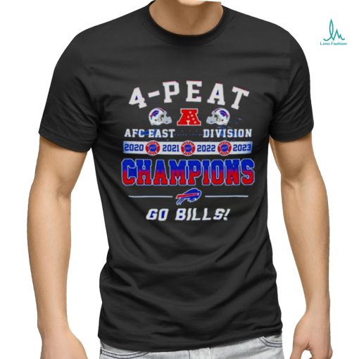 Buffalo Bills Go Bills 4 Peat Afc East Division Champions 2020 2021 2022 2023 Shirt