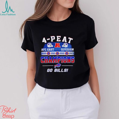 Buffalo Bills Go Bills 4 Peat Champions AFC East Division shirt