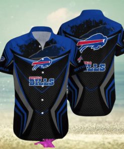 Buffalo Bills Hawaiian Shirt Tropical Flower Beach Unisex Gift For Fans NFL